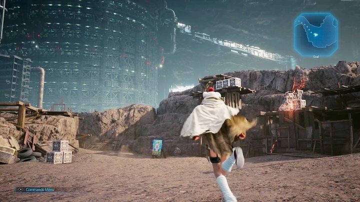 Na złomowisku Scrap Boulevard nie natraficie na żadne zagrożenie, więc możecie iść w stronę głównego celu misji - wejścia do Slumsów - Final Fantasy VII Remake Intermission: First Challenge - solucja, opis przejścia - Final Fantasy VII Remake - poradnik do gry