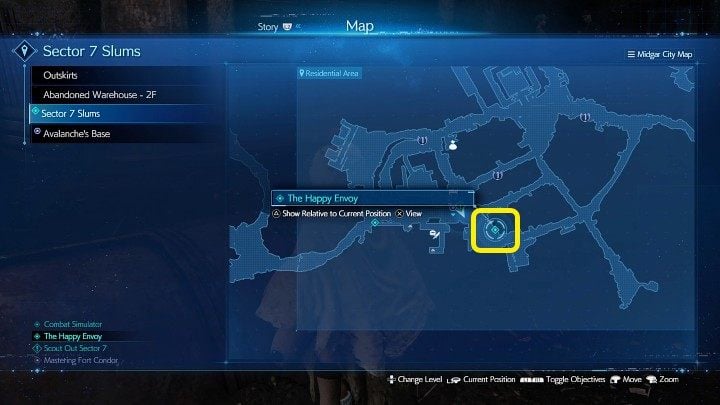 Zadanie The Happy Envoy w grze FF7 Remake Intermission rozpoczniecie od rozmowy z Old Snapper, mężczyzną przebranym za żółwia - Final Fantasy VII Remake Intermission: The Happy Envoy - solucja, opis przejścia - Final Fantasy VII Remake - poradnik do gry