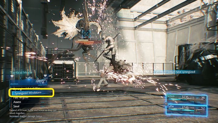 Dostępu do Materii Prayer broni dwóch przeciwników typu Lesser Drake, z którymi będziecie musieli się rozprawić - Final Fantasy VII Remake Intermission: Prayer Materia - jak zdobyć? - Final Fantasy VII Remake - poradnik do gry