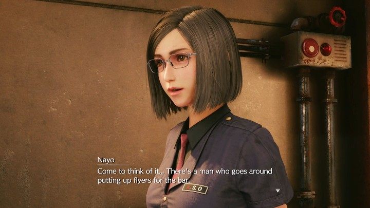 Gdy po raz pierwszy porozmawiacie z Nayo, dowiecie się, gdzie Shinra może trzymać swoje bezcenne Materie - Final Fantasy VII Remake Intermission: Gain Intel - solucja, opis przejścia - Final Fantasy VII Remake - poradnik do gry