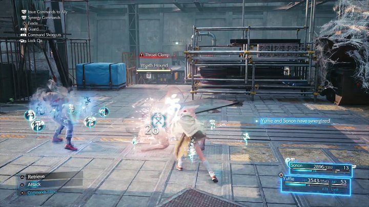 Idąc dalej, spotkacie kilka słabszych szczurów (Toxicrat), a także stoczycie walkę z poważniejszym przeciwnikiem Wrath Hound - Final Fantasy VII Remake Intermission: After Him - solucja, opis przejścia - Final Fantasy VII Remake - poradnik do gry