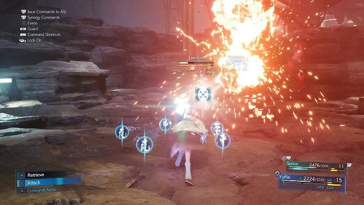 W podziemiach natkniecie się na mocniejszego stwora Levrikon - Final Fantasy VII Remake Intermission: After Him - solucja, opis przejścia - Final Fantasy VII Remake - poradnik do gry