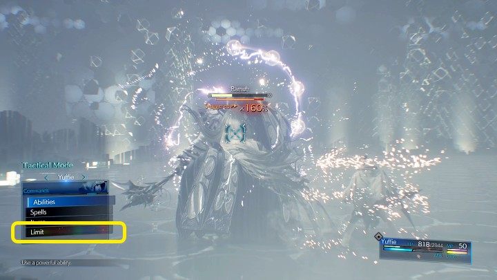 Specjalną umiejętność Limit Breake wykorzystajcie w momencie, gdy Ramuh otrzyma status Stagger - Final Fantasy VII Remake Intermission: Combat Simulator - solucja - Final Fantasy VII Remake - poradnik do gry