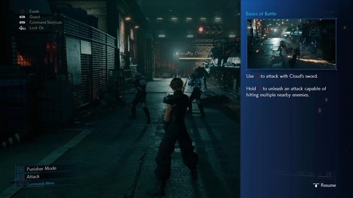 Na samym początku gry wybieramy, czy chcemy grać w normalny sposób, czy skorzystać z tzw - Final Fantasy VII Remake: Walka - tryb aktywnej pauzy, ATB - Final Fantasy VII Remake - poradnik do gry