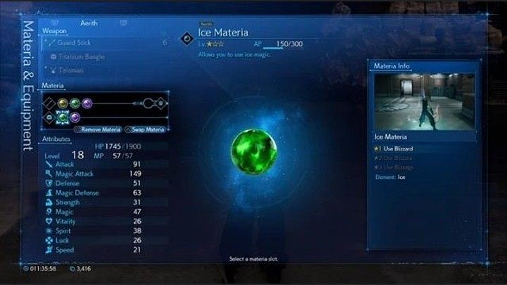 Materie w grze Final Fantasy VII Remake umożliwiają postaciom korzystanie z magii za pomocą której mogą rzucać zaklęcia ofensywne lub defensywne - Final Fantasy VII Remake: Materie i Summons - czym są? - Final Fantasy VII Remake - poradnik do gry