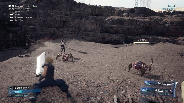 Classic Mode w grze FF7 Remake to zautomatyzowany tryb, którego potyczki toczą się na łatwym poziomie trudności - Final Fantasy VII Remake: Poziom trudności - jaki wybrać? Zmiana poziomu - Final Fantasy VII Remake - poradnik do gry