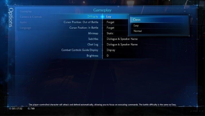 Jeśli jednak chcesz jedynie przetestować Classic Mode, możesz uruchomić go z poziomu ustawień gry - Final Fantasy VII Remake: System turowy - czy występuje? Classic Mode - Final Fantasy VII Remake - poradnik do gry
