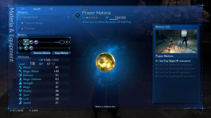 Nazwa materii - Final Fantasy VII Remake: Żółte Materie - Gdzie i jak zdobyć wszystkie? - Final Fantasy VII Remake - poradnik do gry