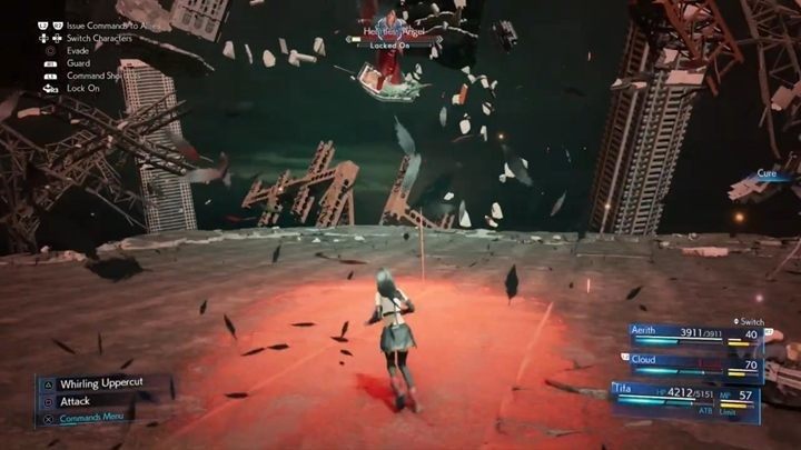 Podczas ostatniej fazy walki Sephiroth rozpocznie odliczanie - musisz go zabić, nim doliczy do końca - Final Fantasy VII Remake: Sephiroth - boss, walka - Final Fantasy VII Remake - poradnik do gry