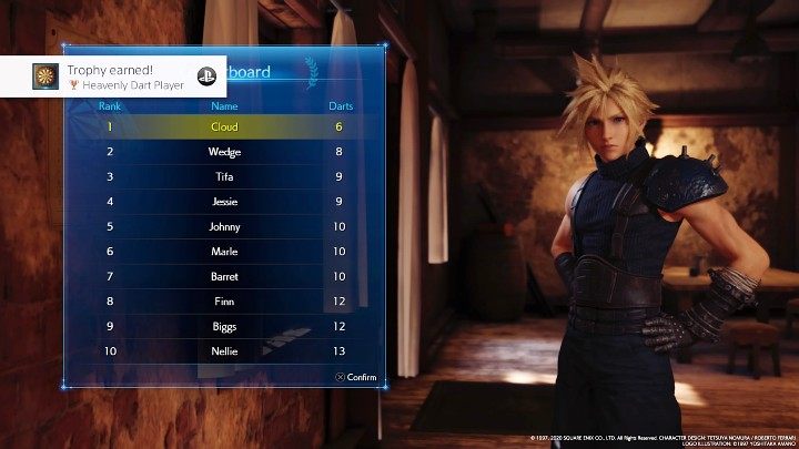 15 - Final Fantasy VII Remake: Trofea - lista, wszystkie - Final Fantasy VII Remake - poradnik do gry