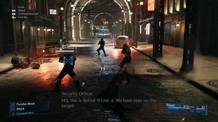 Nie próbuj gonić Aerith, bo przejście którym ucieka jest zamknięte - Final Fantasy VII Remake: Fateful Encounters - solucja - Final Fantasy VII Remake - poradnik do gry