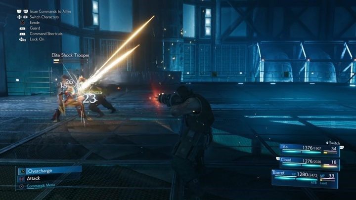 Po podłożeniu ładunku wybuchowego wycofaj się z reaktora - Final Fantasy VII Remake: A Trap is Sprung - solucja - Final Fantasy VII Remake - poradnik do gry