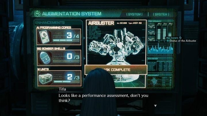 Idź do kolejnego laboratorium, gdzie znajdziesz dwie karty i aż cztery panele - Final Fantasy VII Remake: A Trap is Sprung - solucja - Final Fantasy VII Remake - poradnik do gry