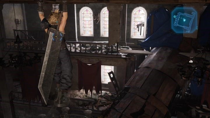 Po walce z Reno musicie uciekać z kościoła - Final Fantasy VII Remake: Budding Bodyguard - solucja - Final Fantasy VII Remake - poradnik do gry