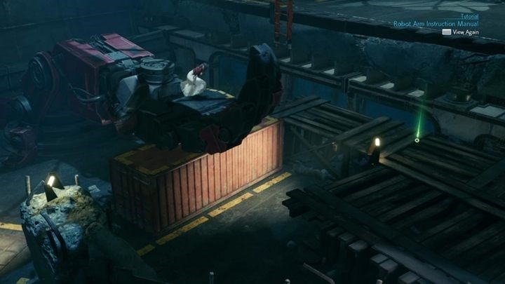 Po pewnym czasie dotrzesz do drugiej mechanicznej dłoni - Final Fantasy VII Remake: The Town That Never Sleeps - solucja - Final Fantasy VII Remake - poradnik do gry