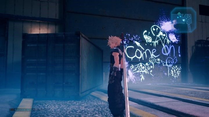 Kontynuuj drogę do znacznika, wspinając się po kolejnych wagonach - Final Fantasy VII Remake: Haunted - solucja - Final Fantasy VII Remake - poradnik do gry