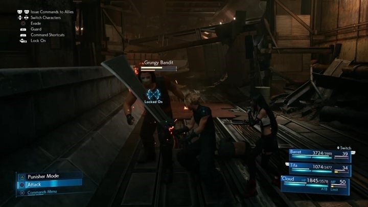 Po przerywniku filmowym wyjdź z domu i biegnij do tunelu, przez który podróżowałeś z Aerith - Final Fantasy VII Remake: A Broken World - solucja - Final Fantasy VII Remake - poradnik do gry