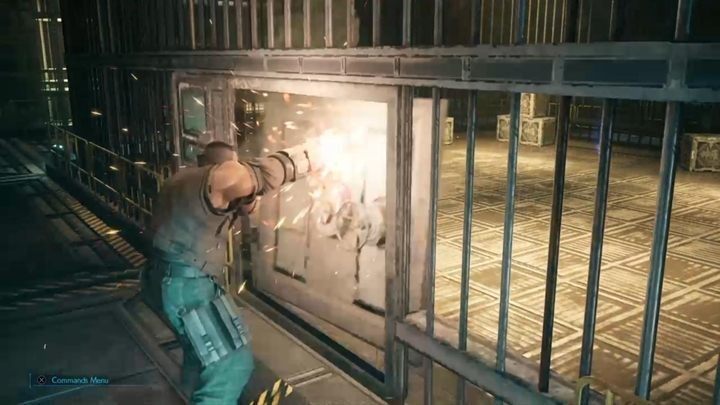 W trakcie dalszej wędrówki będziesz musiał nie tylko walczyć z przeciwnikami, ale także niszczyć wiatraki, które będą blokować przejście - Final Fantasy VII Remake: A Broken World - solucja - Final Fantasy VII Remake - poradnik do gry