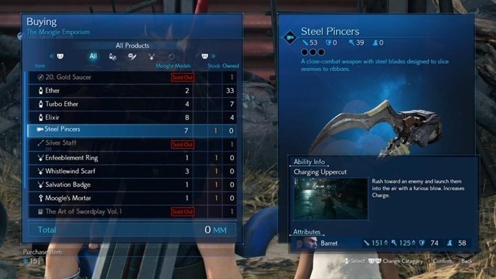 Idź przez miasto, a po scence odblokujesz aż 9 misji pobocznych, które opisaliśmy na osobnych stronach niniejszego poradnika - Final Fantasy VII Remake: In Search of Hope - solucja - Final Fantasy VII Remake - poradnik do gry