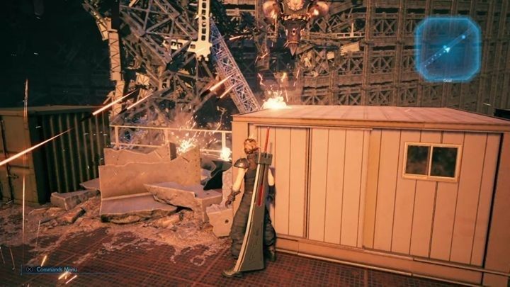 W końcu dotrzesz do sekcji, która patrolowana jest przez Valkyrie - Final Fantasy VII Remake: The Day Midgar Stood Still - solucja - Final Fantasy VII Remake - poradnik do gry