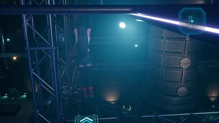 Gdy spadniesz na dół, wejdź na samochód i przejdź na ozdoby obok - Final Fantasy VII Remake: The Belly of the Beast - solucja - Final Fantasy VII Remake - poradnik do gry