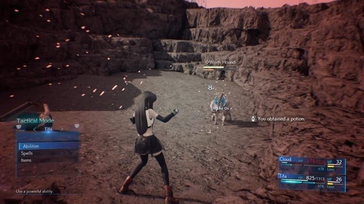 W drugiej fazie walki Wrath Hound wpadnie w szał, przez co stanie się znacznie silniejszy i szybszy - Final Fantasy VII Remake: On the Prowl - solucja, quest - Final Fantasy VII Remake - poradnik do gry