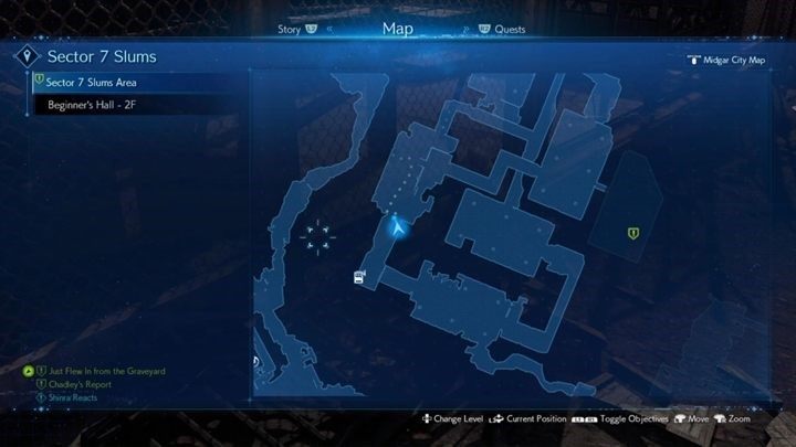 Zadanie Just Flew In from the Graveyard zostanie odblokowane po wykonaniu wcześniejszych misji pobocznych - Final Fantasy VII Remake: Just Flew In from the Graveyard - solucja, quest - Final Fantasy VII Remake - poradnik do gry