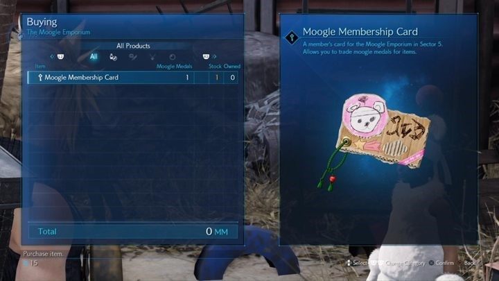 Dostęp do tego zadania otrzymasz po uratowaniu dzieci i odeskortowaniu ich do obozu - Final Fantasy VII Remake: The Mysterious Moogle Merchant, solucja, quest - Final Fantasy VII Remake - poradnik do gry