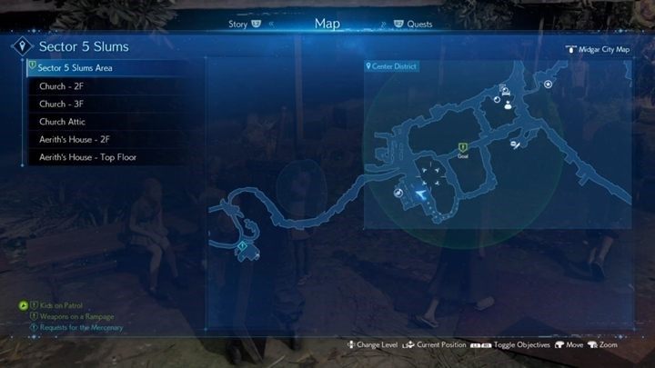 Ostatnie zaginione dziecko znajdziesz tuż obok sierocińca - Final Fantasy VII Remake: Kids on Patrol, solucja, quest - Final Fantasy VII Remake - poradnik do gry