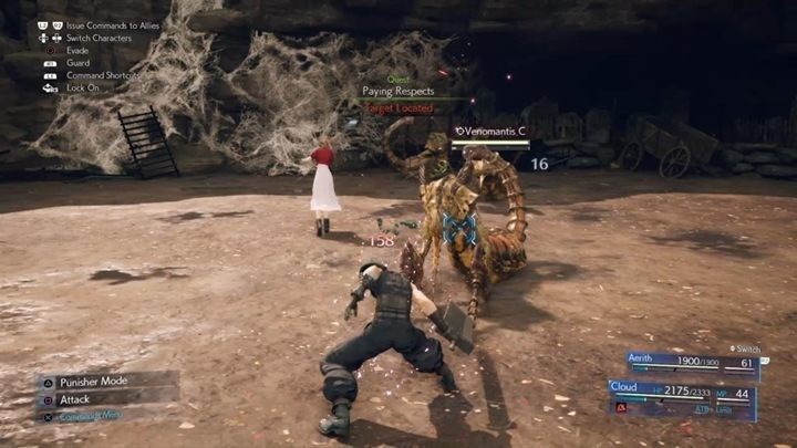 Venomantis to groźni przeciwnicy, którzy potrafią zatruwać (Poison) i usypiać (Sleep) - Final Fantasy VII Remake: Paying Respects, solucja, quest - Final Fantasy VII Remake - poradnik do gry