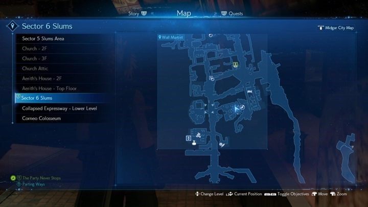 Idź teraz do restauracji i pomów z właścicielem - Final Fantasy VII Remake: The Party Never Stops, solucja, quest - Final Fantasy VII Remake - poradnik do gry