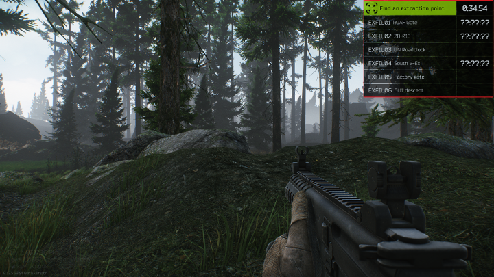 Gra wskaże Ci podstawowe informacje o punktach ucieczki na danej mapie. - Jak i gdzie znaleźć punkty wyjścia w Escape from Tarkov? - Escape from Tarkov - poradnik do gry