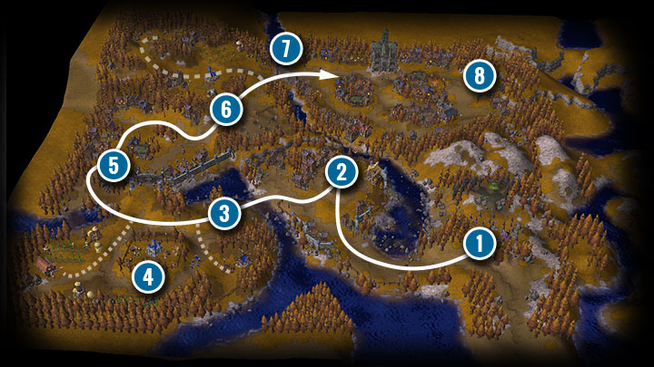 Historia nowego Arthasa rozpoczynasz od odbudowy Kultu Potępionych - Pełznąc przez Prochy | Solucja Warcraft 3 Reforged - Warcraft 3 Reforged - poradnik do gry