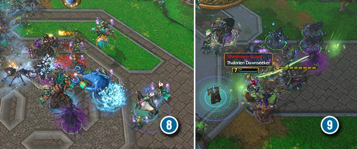 Podczas ataku na bazę wroga, warto zacząć od jednostek wspierających, ponieważ mogą mocno namieszać podczas bitwy (8) - Upadek Silvermoon | Solucja Warcraft 3 Reforged - Warcraft 3 Reforged - poradnik do gry