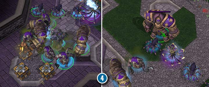 Możesz uzyskać Golemy Bojowe po pozbyciu się Magów z Rady Dalaranu oraz przy okazji plądrowania skarbców rozsianych na mapie (4) - Oblężenie Dalaranu | Solucja Warcraft 3 Reforged - Warcraft 3 Reforged - poradnik do gry