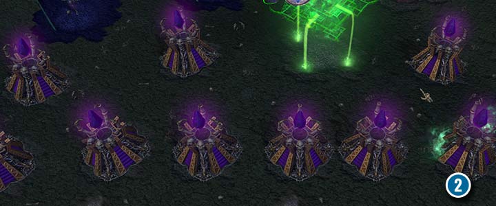 Wieżyczki, mają na celu odeprzeć wróg przez większość czasu i spowolnić przeciwników podczas ostatniego natarcia. - Pod płonącym niebem | Solucja Warcraft 3 Reforged - Warcraft 3 Reforged - poradnik do gry