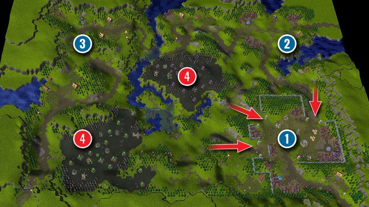 Obrona Hearthglen nie należy do najłatwiejszych - wróg będzie atakował z każdej strony. - Marsz Plagi | Solucja Warcraft 3 Reforged - Warcraft 3 Reforged - poradnik do gry