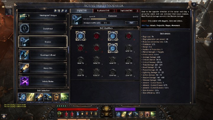 Twoimi najważniejszymi umiejętnościami jest Eteryczny skok i Uniknięcie - Najlepsze na start | Buildy w grze Wolcen - Wolcen Lords of Mayhem - poradnik do gry