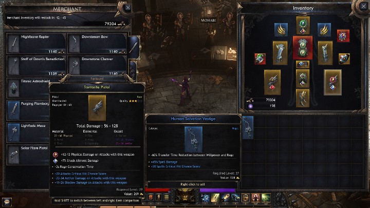 Ta postać opiera się na katalizatorach i pistoletach - Najlepsze na start | Buildy w grze Wolcen - Wolcen Lords of Mayhem - poradnik do gry