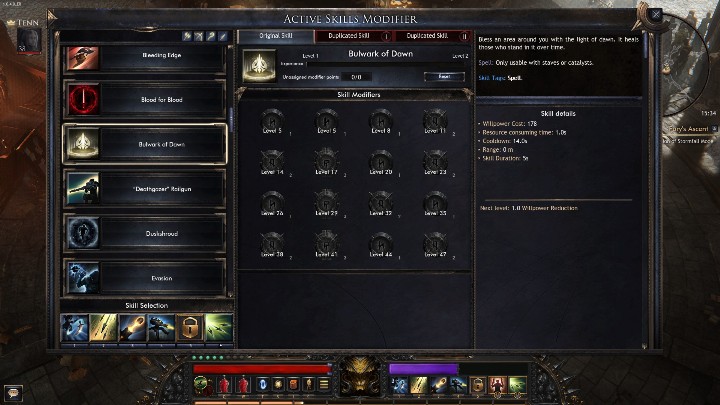 Eteryczny skok pozwoli Ci natomiast na szybką ucieczkę z danego pola, aby uniknąć wrogów - Najlepsze na start | Buildy w grze Wolcen - Wolcen Lords of Mayhem - poradnik do gry