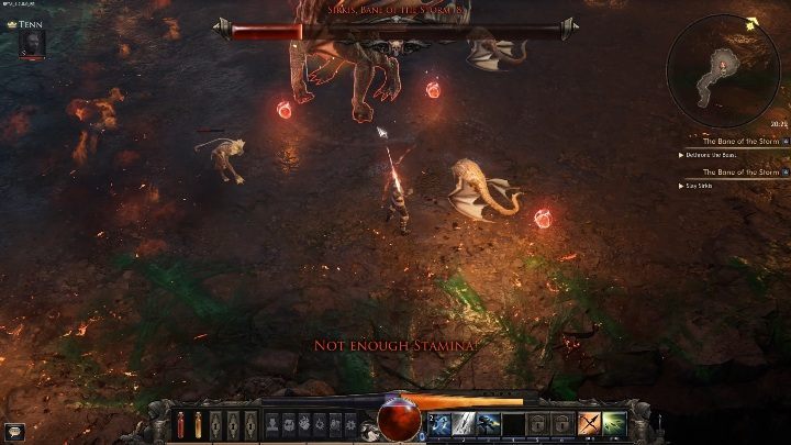 Najlepszym sposobem na walkę z przeciwnikiem jest trzymanie się z dala od jego głowy - Sirkis, Bane of the Storm | Boss w grze Wolcen - Wolcen Lords of Mayhem - poradnik do gry