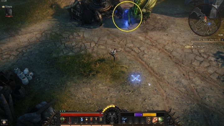 Dobrym sposobem na zabranie mu sporej ilość HP jest niszczenie wybuchających beczek - Sobok the Untamed | Boss w grze Wolcen - Wolcen Lords of Mayhem - poradnik do gry