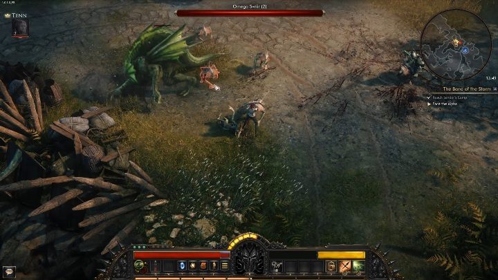 Najlepszym sposobem na walkę z tym bossem jest uderzanie go od boków - Sobok the Untamed | Boss w grze Wolcen - Wolcen Lords of Mayhem - poradnik do gry