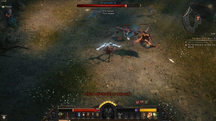 Podstawowym atakiem przeciwnika jest szarża - Queen Amadalah | Boss w grze Wolcen - Wolcen Lords of Mayhem - poradnik do gry