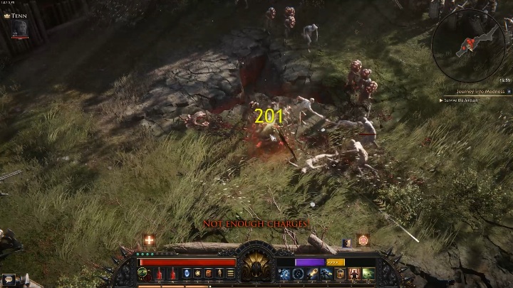 Przed walką z bossem musisz zabić kilkudziesięciu jego sojuszników, dopiero wtedy wyskoczy Twój główny przeciwnik - Justicar Azenhal | Boss w grze Wolcen - Wolcen Lords of Mayhem - poradnik do gry