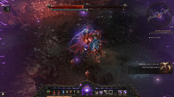 Aby szybko pozbyć się przeciwnika, odpal formę apokaliptyczną - Zaalbezul. Arm of Ashtaroth | Boss w grze Wolcen - Wolcen Lords of Mayhem - poradnik do gry