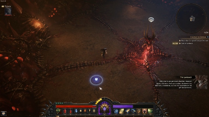 Pierwsza faza walki z The Lambach polega na niszczeniu przeciwników - The Lambach | Boss w grze Wolcen - Wolcen Lords of Mayhem - poradnik do gry