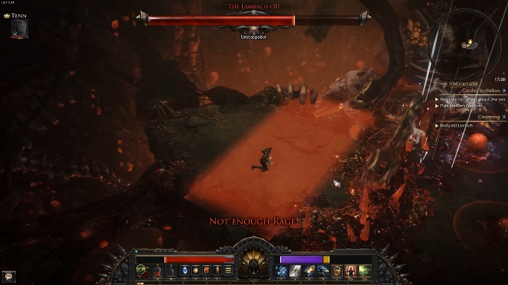 The Lambach stale wymachuje swoimi łapami - The Lambach | Boss w grze Wolcen - Wolcen Lords of Mayhem - poradnik do gry