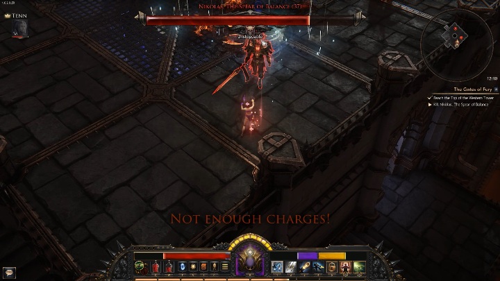 Przeciwnik jest dość szybki, więc Cię dogoni - Nikolas. The Spear of Balance | Boss w grze Wolcen - Wolcen Lords of Mayhem - poradnik do gry