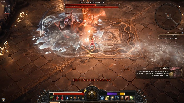 Sojusznicy przeciwnika potrafią wyskakiwać spod ziemi - Sinadrahel | Boss w grze Wolcen - Wolcen Lords of Mayhem - poradnik do gry